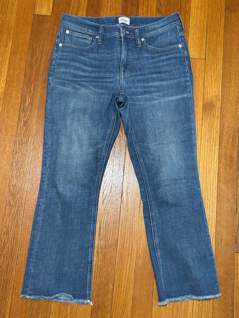 J. Crew 9” Billie Demi Boot Crop Flare Jeans